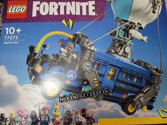 LEGO Fortnite 77073 Battle Bus + lego darek