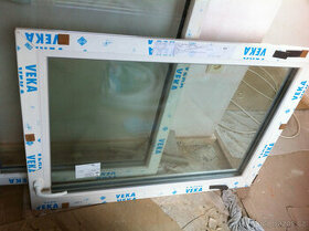 Nové plastové okno s 3-sklem, 120x90 cm, VPO Protivanov