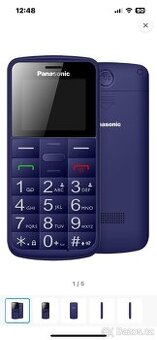Prodám  Panasonic KX TU110EXC  modry