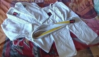 Kimono na judo, kalhoty, pásek vel. 122 - 128