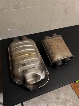 Prodám středové tlumiče výfuku na BMW E46 320i