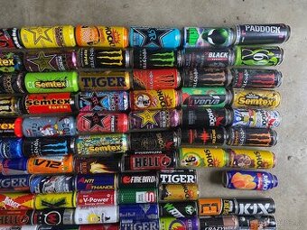 Plechovky od energy drinků