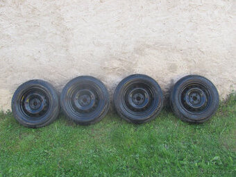 LETNÍ PLECHOVÁ KOLA 15"- 4x100 - 185/65/R15