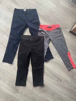 3x dámské kalhoty L/XL