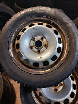 VW CADDY ZIMNÍ KOLA POUŽITÁ SADA 205/55R16