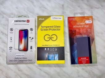 Tvrzena krycí/ochranná skla na Iphone