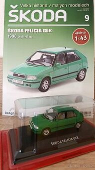 Škoda Felicia GLX 1998 DeAgostini 1:43 č.9