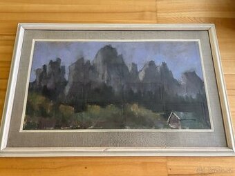 Obrazy Ivo Příleský, Vrátna dolina 2x, 90x110
