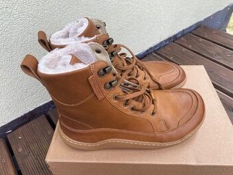 Nové zimní kožené boty Vivobarefoot Gobi 41