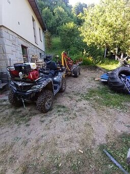 Prodám Kranman T2000ex+ čtyřkolku Gladiator X 1000