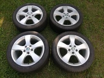 alu Škoda Octavia II letní 225/45/17 Dunlop