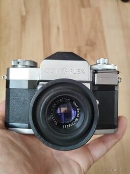 Fotoaparat - Zeis-Ikon - Contaflex s Tessar 1:2,8 - f=50m