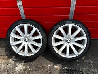 Original 2x ALU kolo VW Omanyt 18" 8J ET44 pneu 235/40/R18