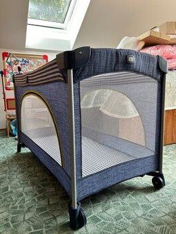 Joie Allura 120 Linen Denim Cestovní postýlka