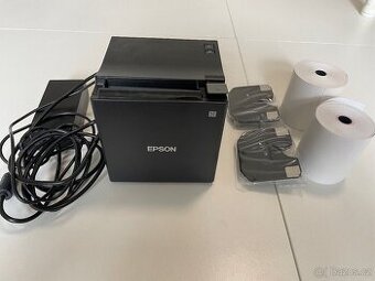 Epson TM-m30II (122): USB + Ethernet + NES, Black, PS, EU