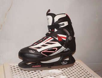 Skoro nové lední brusle 43 Hudora vel. 28 (43EU; 9UK) bezva.
