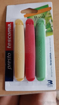 Tescoma svorky na sáčky,Stěrky,Multifunkční kleště,vařečky