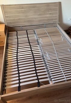 Manzelska postel Ikea - 160x200 vc. rostu