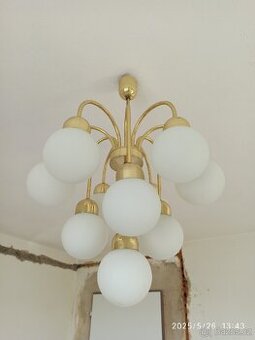 Lustr Kamenický Šenov, křištalovy lustr.