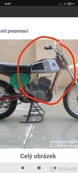 Nádrž ČZ motokros