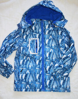 Šusťáková bunda s fleesem vel.116/122  NOVÁ