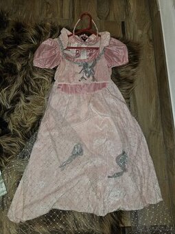 Kostým Princezna zn.Lipta, korunka, náušnice, vel.116-122