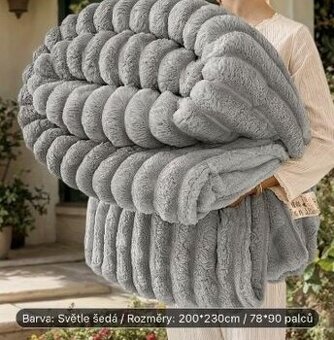 Krásná nová velká deka-přehoz 200/230