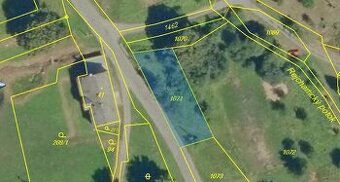 Rejchartice u Šumperka, rekreační plocha, pozemek 446 m2