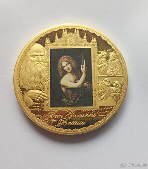 Pamětní medaile Leonardo da Vinci – San Giovanni Bat (Proof)