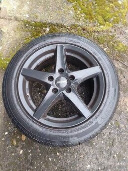 4ks AL kola Ronal 5x114.3 zimní pneu 205/55 R16