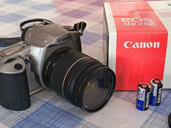 Canon 3000N KIT + obj. 28-80 II. stav nového fotoaparátu.