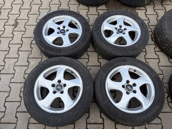 4x al kola 5x108 + pneu letní 205/60 R16 96H