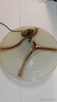 velký lustr kuchyňský, ruční práce, stahovací