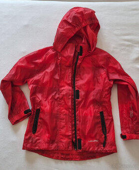 LEWRO jarní šusťáková nepromokavá bunda 122/128