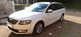 Škoda Octavia 3 Combi, 1.6 TDi, bílá barva, r.v. 2015, 77kW,