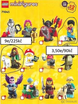Lego minifigures series 25 nové neotvorené