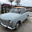 Trabant 601 Deluxe,Bílé SPZ a doklad o koupi 1978