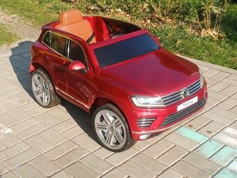 Dětské elektrické autíčko Volkswagen Touareg, LED osvětlení