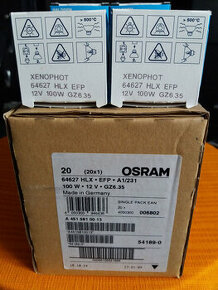 12V/100W EFP A1/231, 50mm, 50h, HLX64627 OSRAM