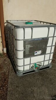 IBC kontejner 1000 L, ibc kontejner, nádrž, nádoba na vodu