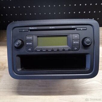 Škoda Fabia 2 - Roomster - rádio Blues CD-MP3 s PIN kodem.