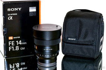Sony FE 14 mm f/1,8 GM TOP STAV