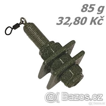 Rybářská krmítka koncová Sendvič kvádr 85-105 g Sleva 20%