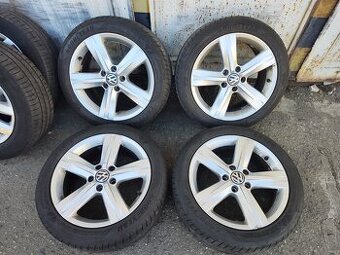 17"letní alu sada Fontana 5x112 origo Passat B7 B6 Golf 7 6