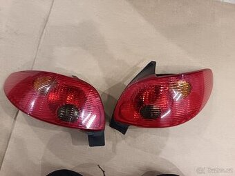 Peugeot 206 zadní světla