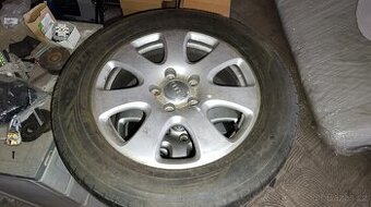 Alu disky a pneu 4ks použité letní 255/55R18 109Y