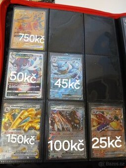 Pokémon karty.