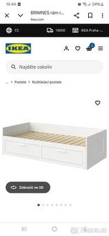 IKEA POSTEL BRIMNES-ROZKLADACI až 160