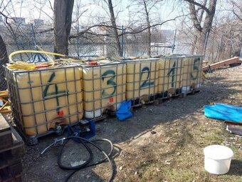 Nádrže na naftu 5000l s čerpadlem