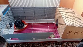 Klec pro kralika , výbava a jidlo